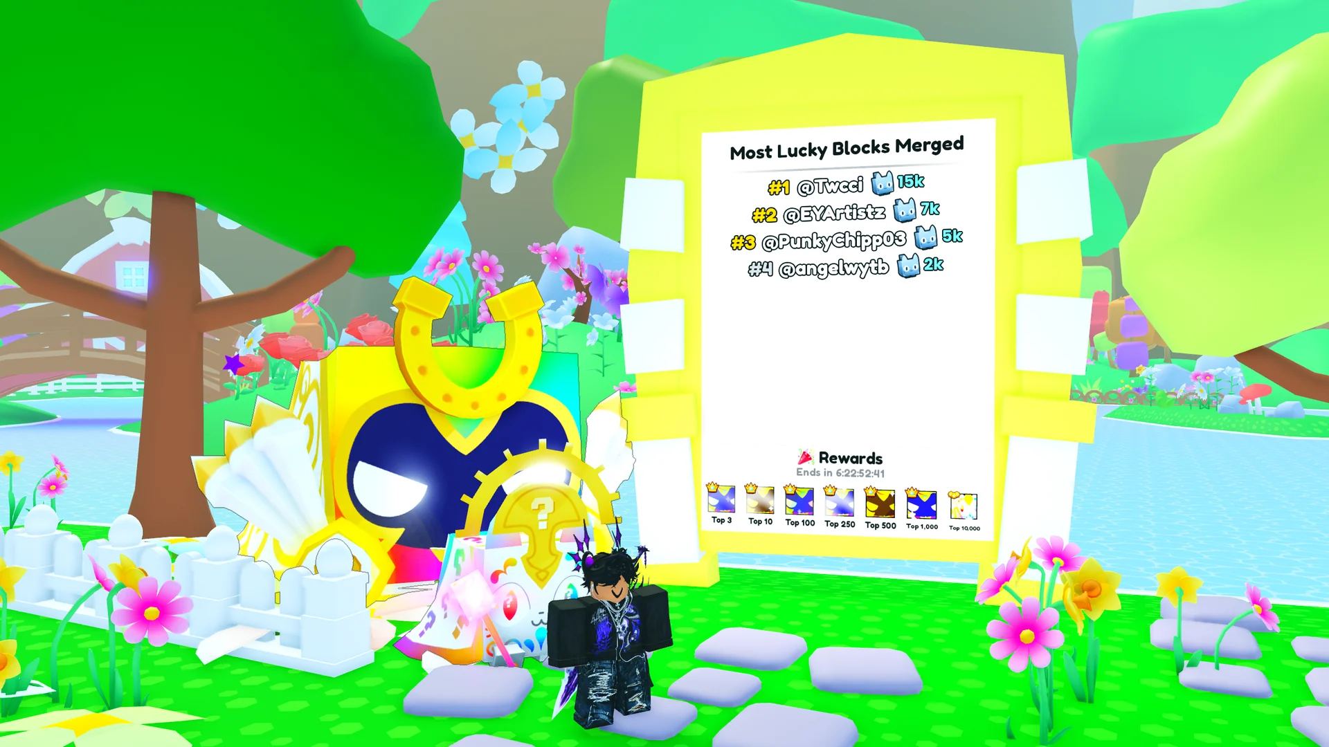 [Leaderboard interface]